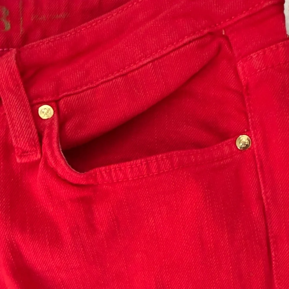 Kate Spade Bold Red Jeans Size 28